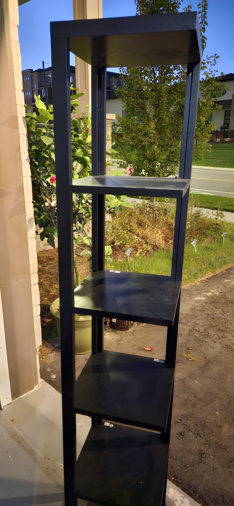 Black 5-Tier Shelf - photo 2