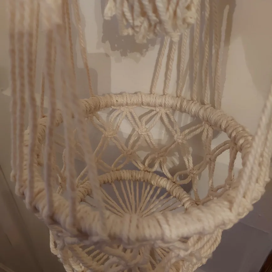 Macrame Plant Hanger - Two Tier image indicator(2)