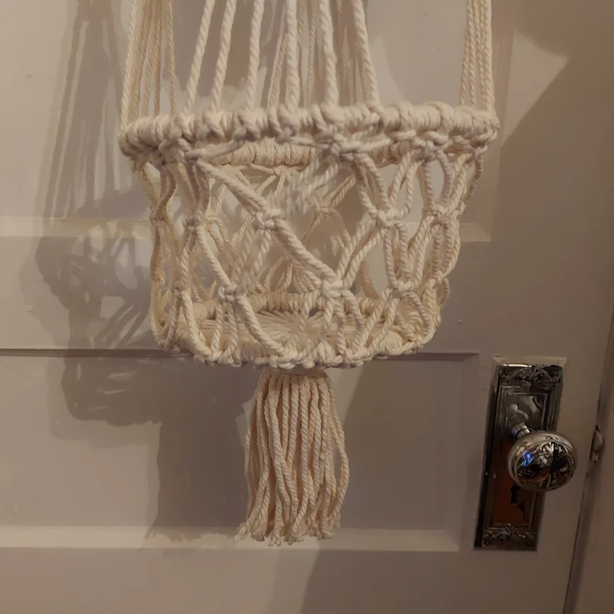 Macrame Plant Hanger - Two Tier image indicator(3)