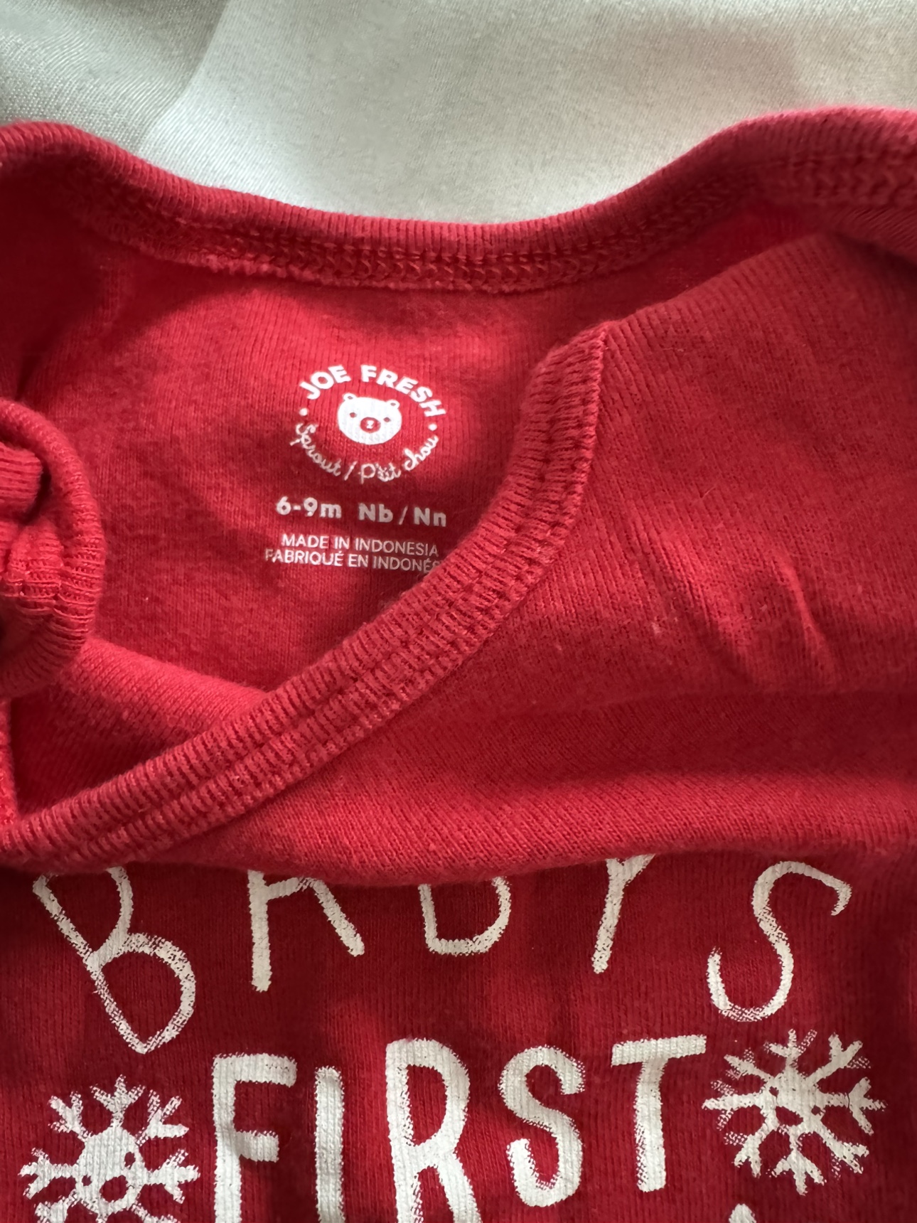 Baby's First Christmas Bodysuit - photo 2
