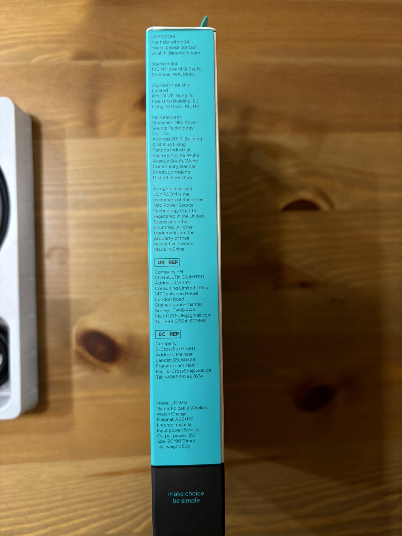 JOYROOM Foldable Wireless Watch Charger - photo 3
