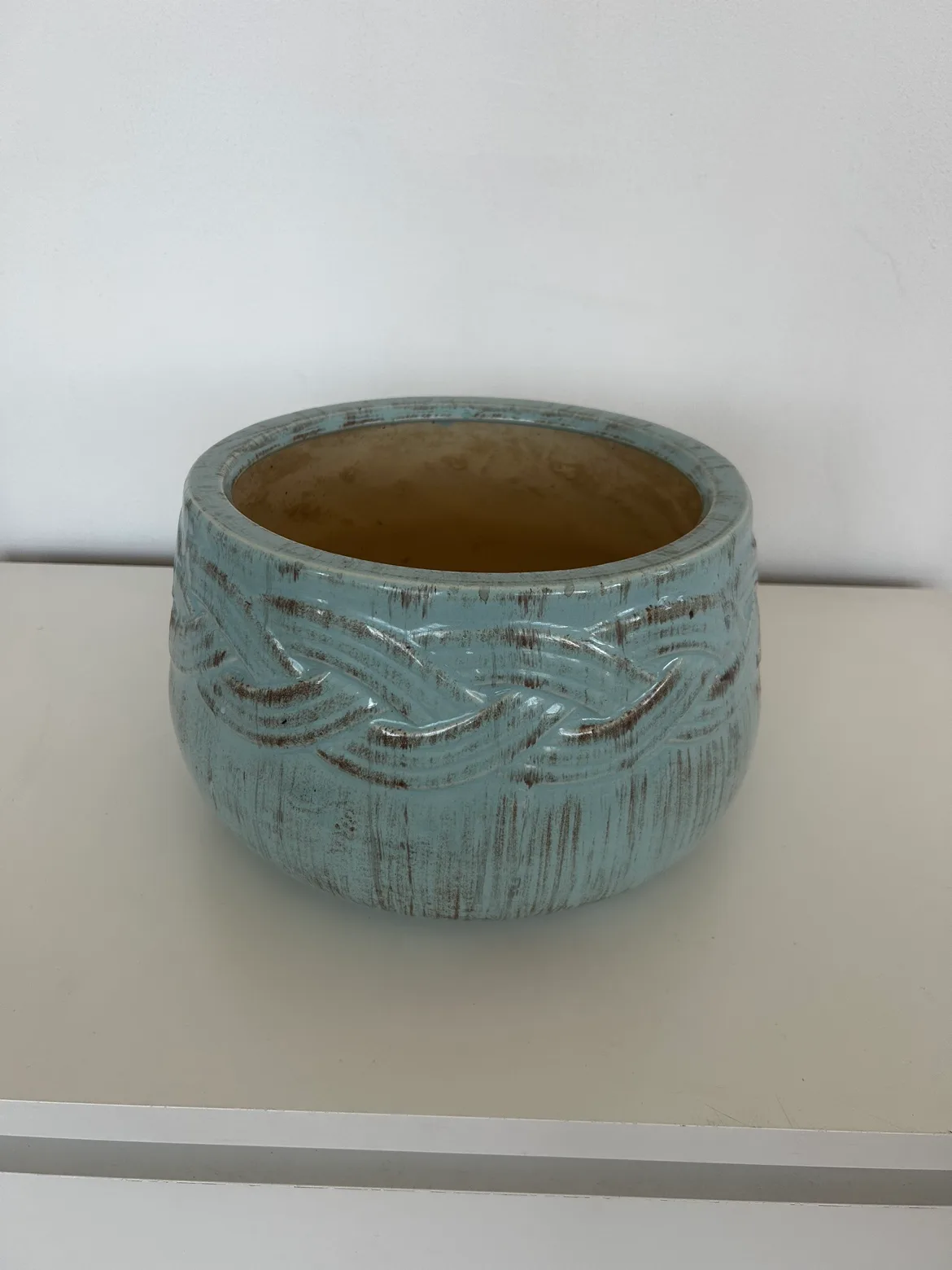 Alfresco Home Teal Planter Pot thumbnail