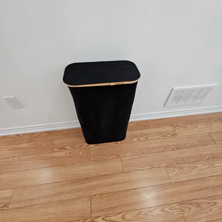 Bamboo Laundry Hamper thumbnail