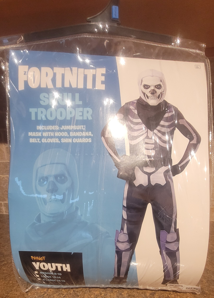 Fortnite Skull Trooper Halloween Custume