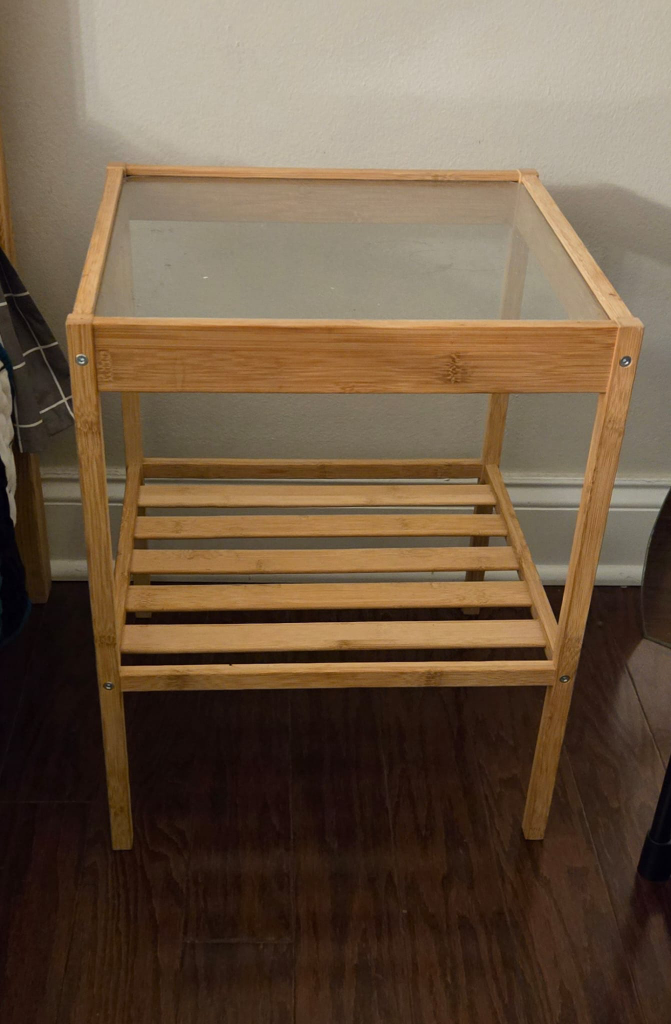 queen size Bed Frame and Nightstand - photo 4