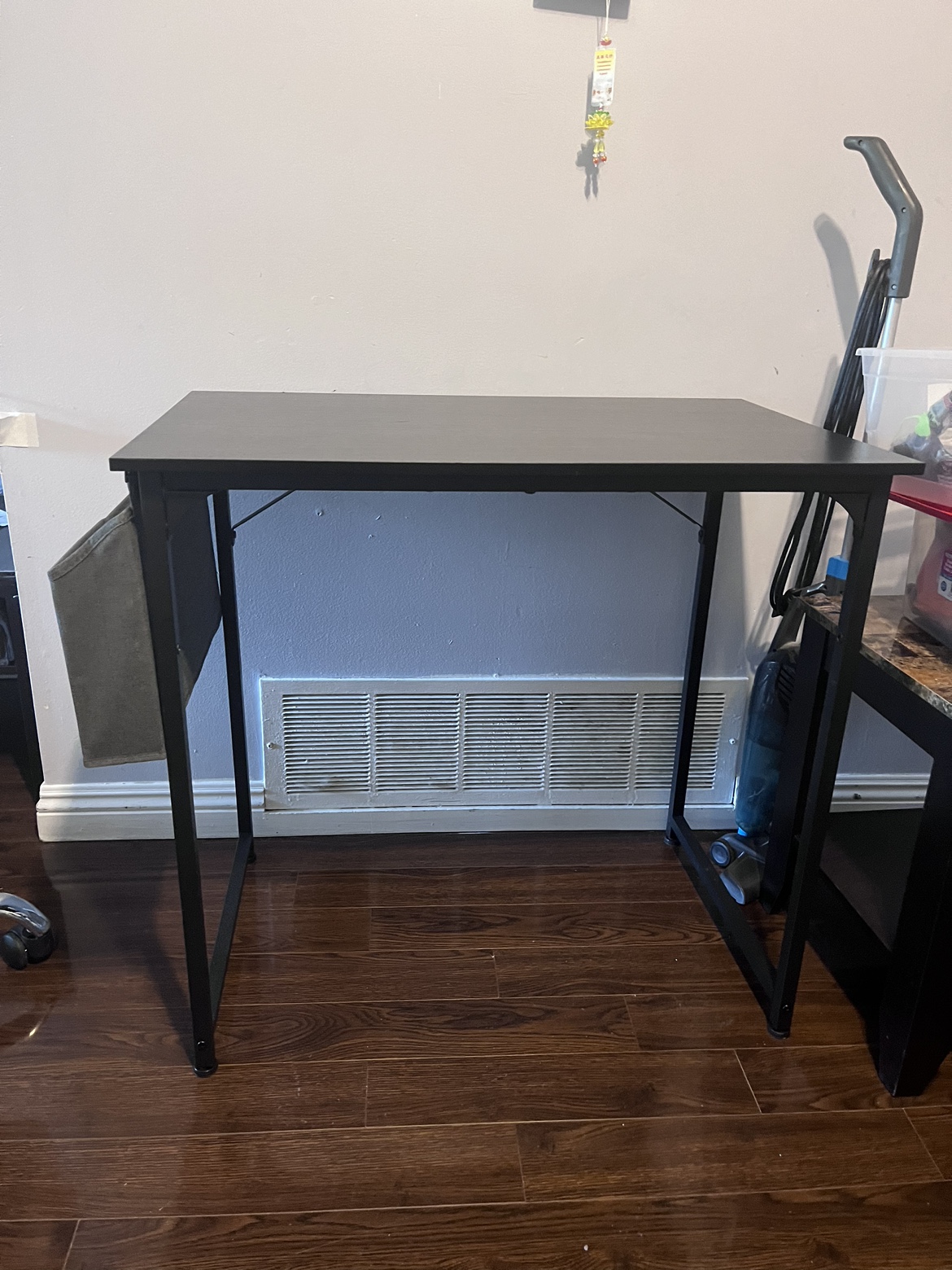 Black Desk With Storage