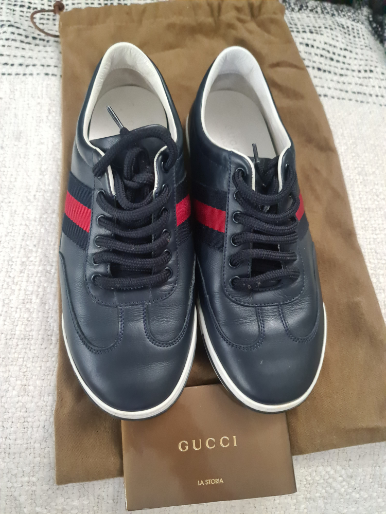 Gucci Leather Trainers Shoes - photo 3