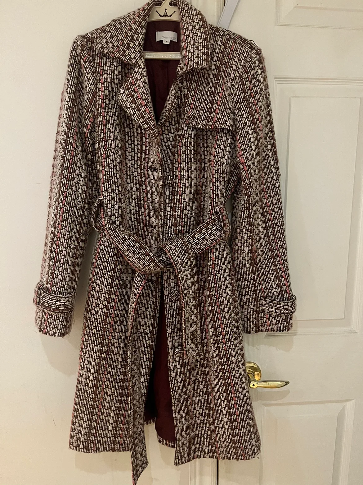 Symmetry Women's Tweed Coat image indicator(2)