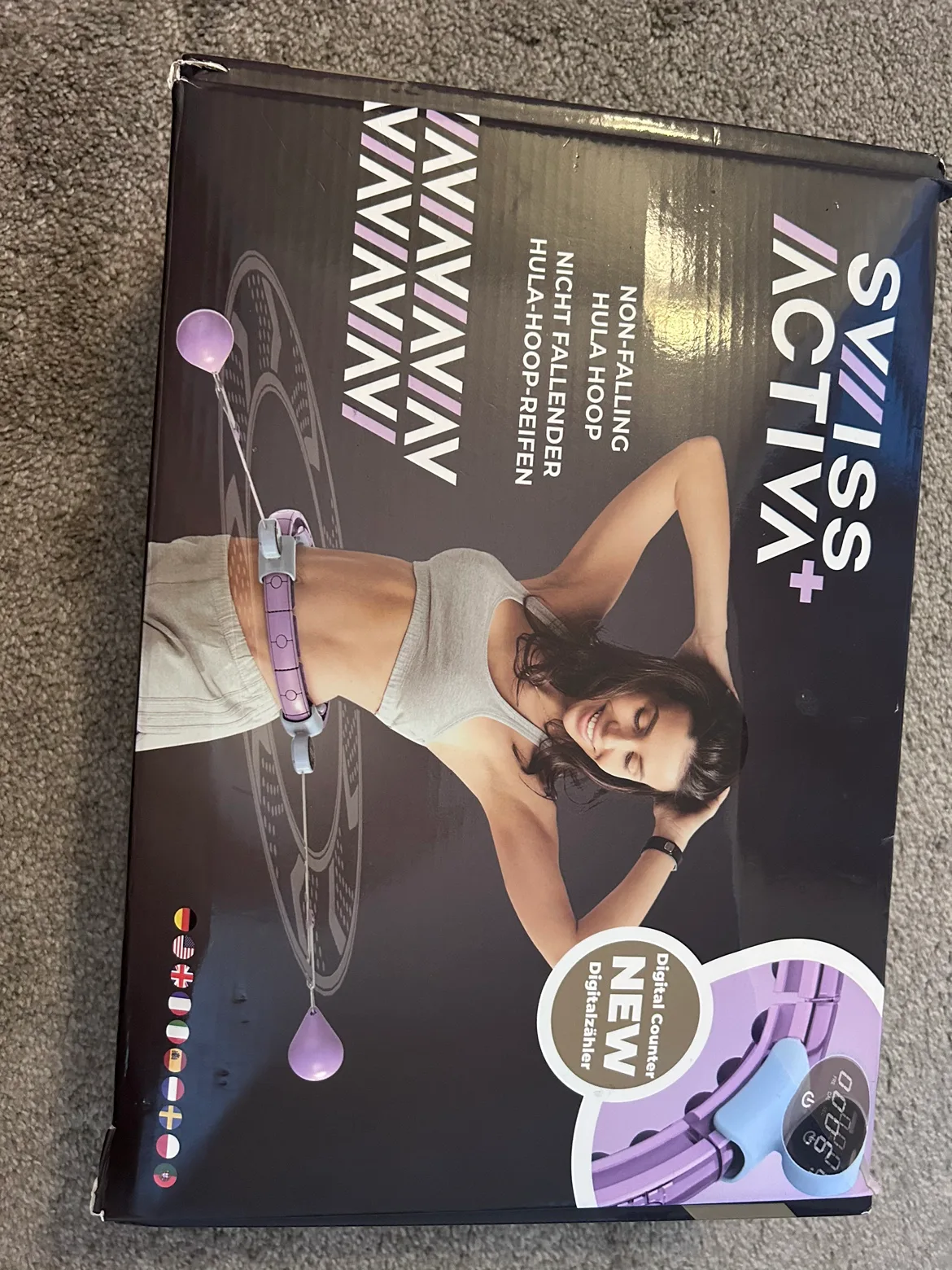 Swiss Active Non-Falling Hula Hoop thumbnail
