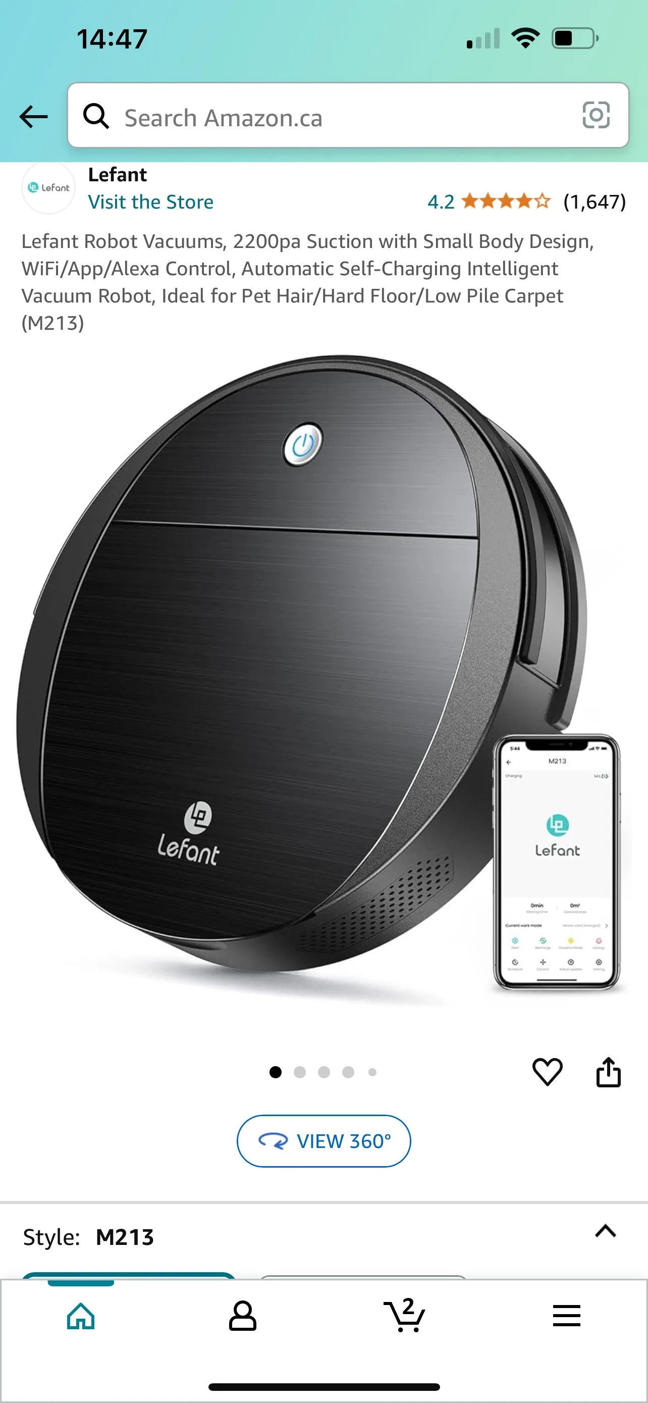 Lefant Robot Vacuum Cleaner thumbnail