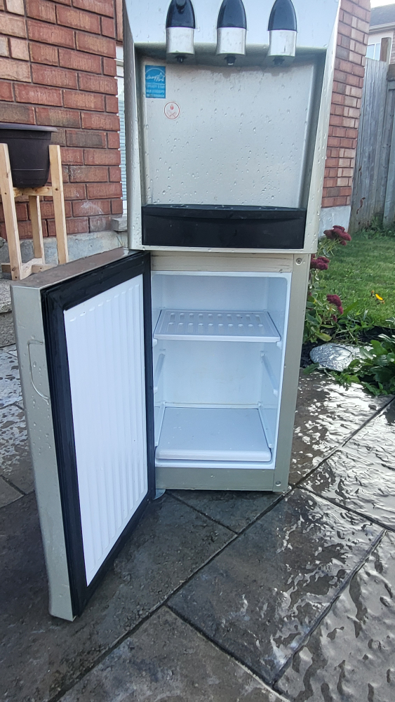 Profine Water Dispenser with Mini Fridge