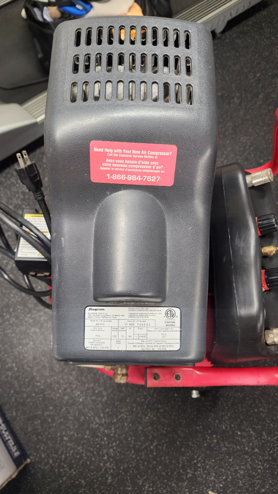 Snap-on Air Compressor - photo 3