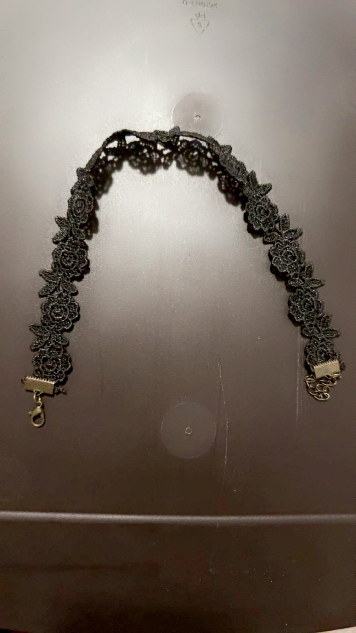 Black Lace Choker Necklace