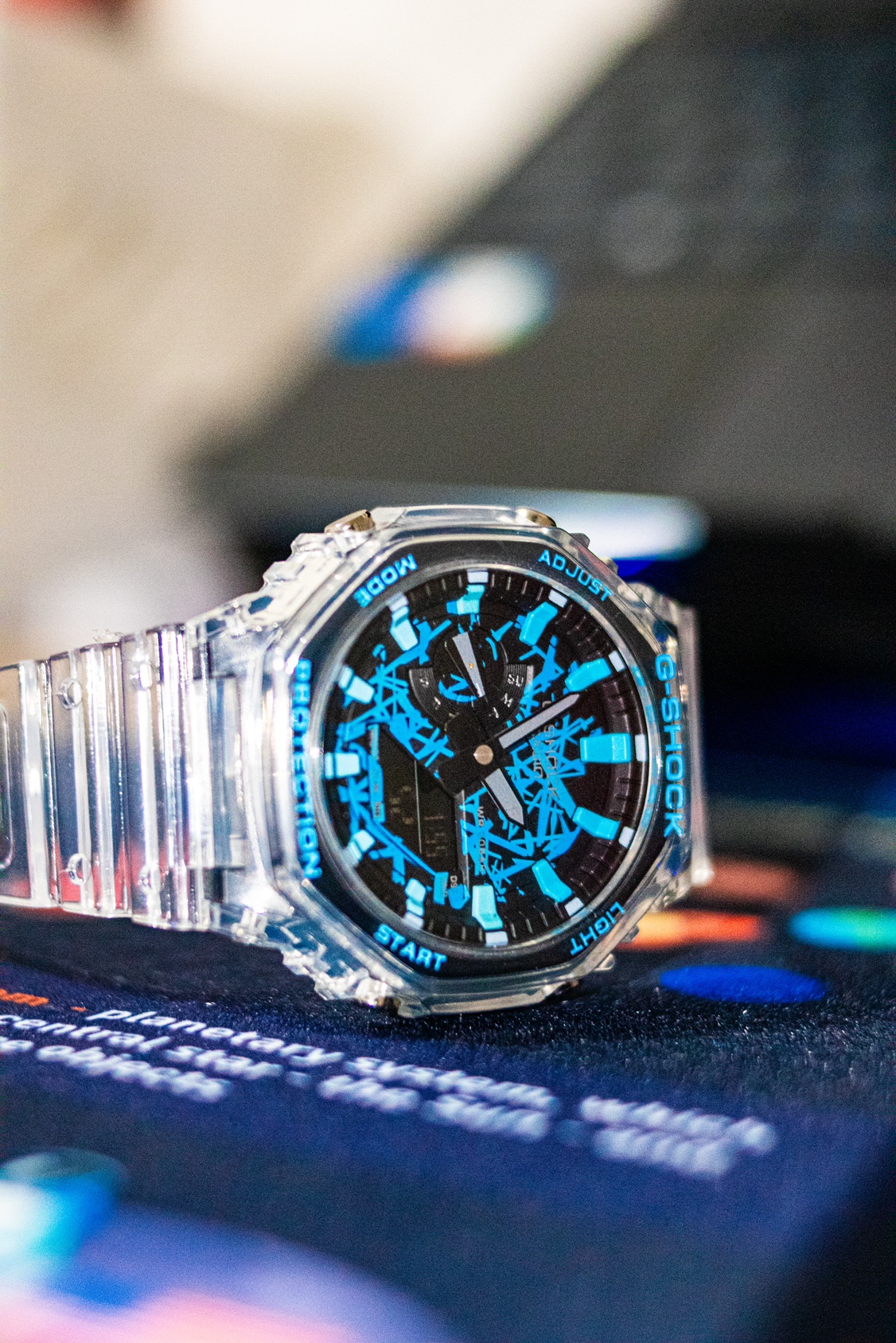 G-Shock Clear Blue Watch - photo 2
