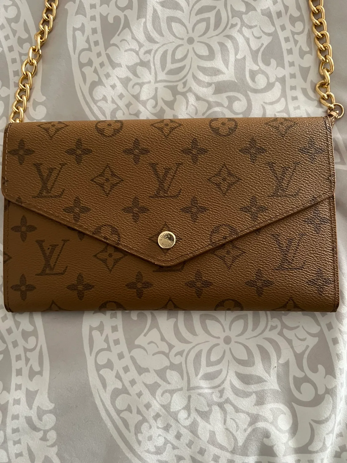 Brand new LV Pochette Metis Chain purse Wallet image indicator(6)