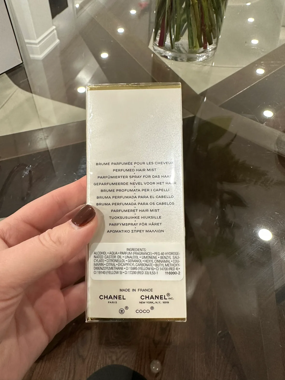 CHANEL Coco Mademoiselle Fresh Hair Mist 35ml image indicator(2)