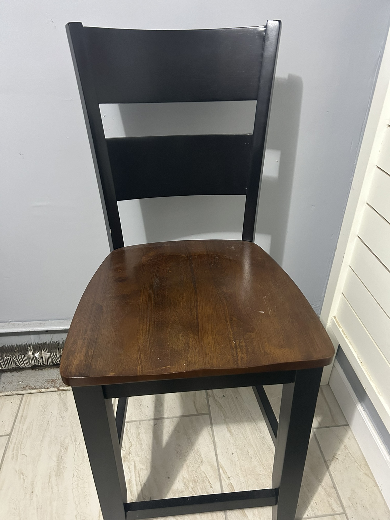 Black and Brown 6 Dining Chairs