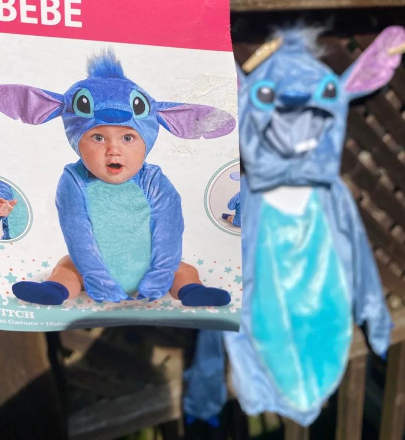 NEW 12-18M Stitch baby costume thumbnail