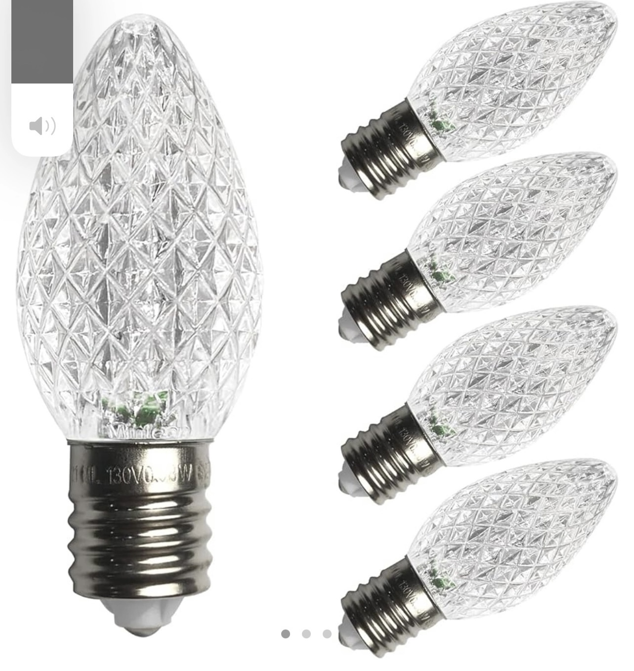 25 pcs  Christmas Lights replacement bulbs - photo 2