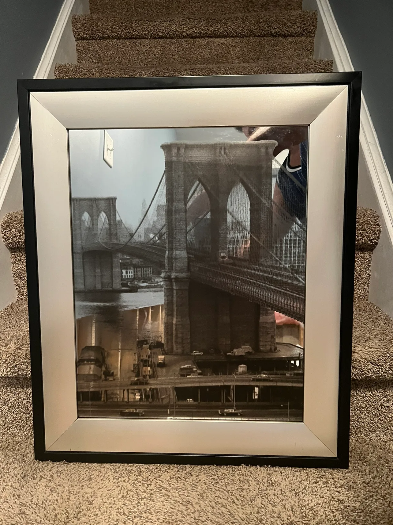Framed Brooklyn Bridge Image image indicator(3)