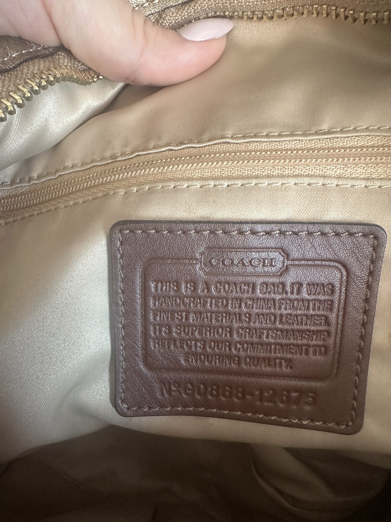 Coach Handbag - photo 2