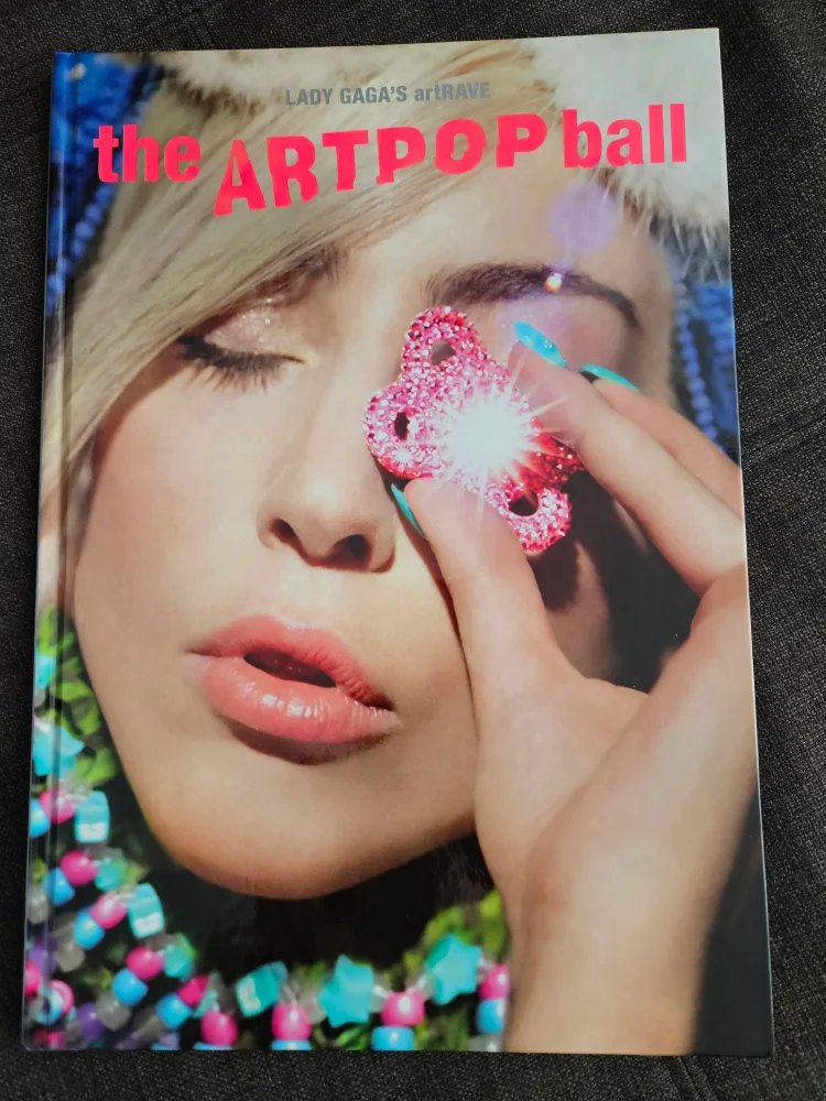 Lady Gaga ArtRave Artpop Ball hardcover book. thumbnail