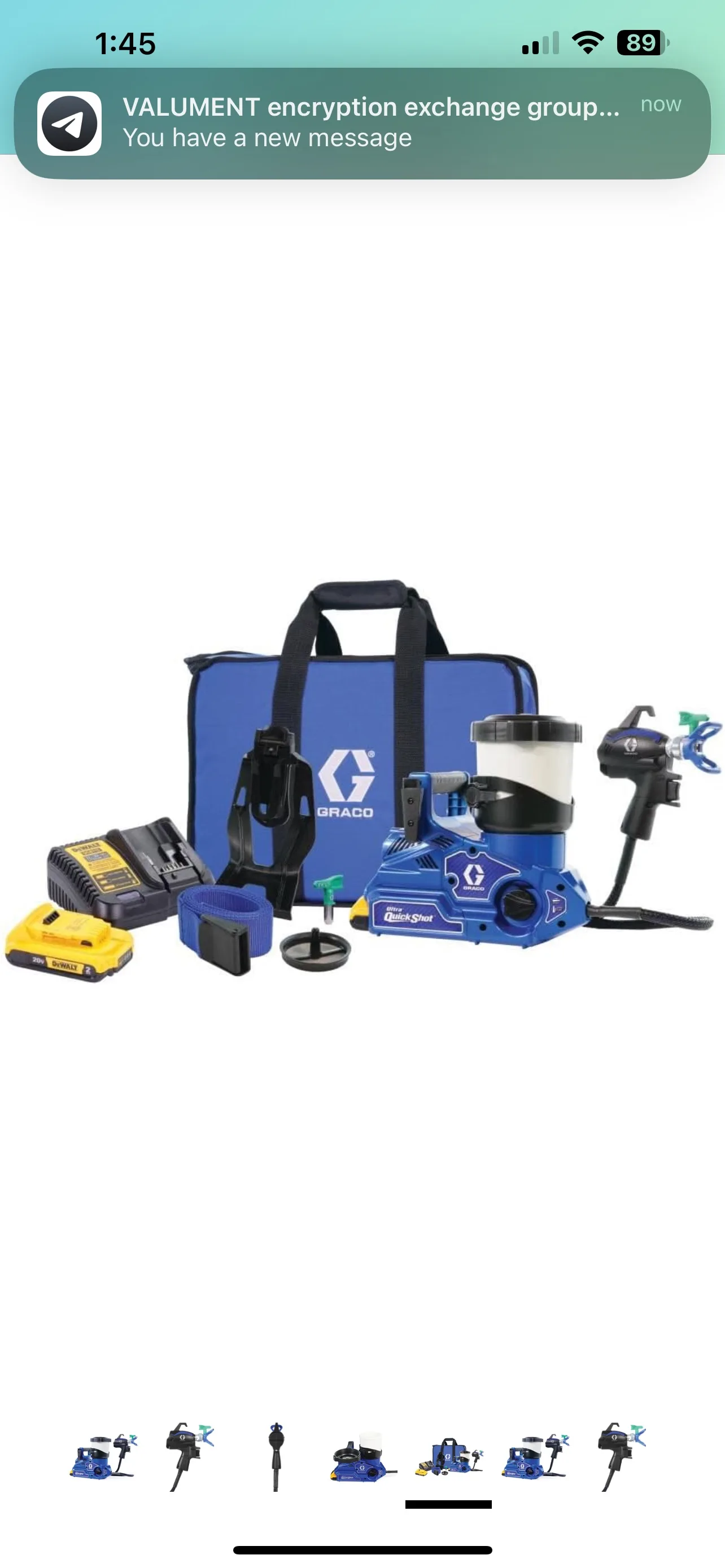 Graco Ultra QuickShot Cordless Paint Sprayer image indicator(3)