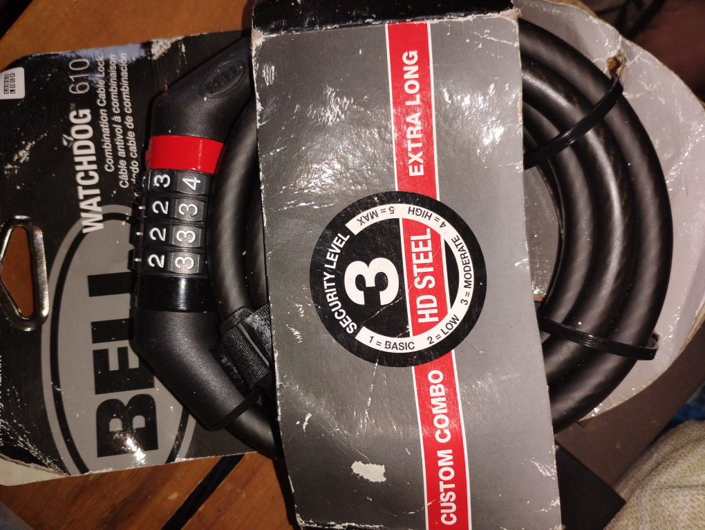 Bell Watchdog 610 Combination Cable Lock