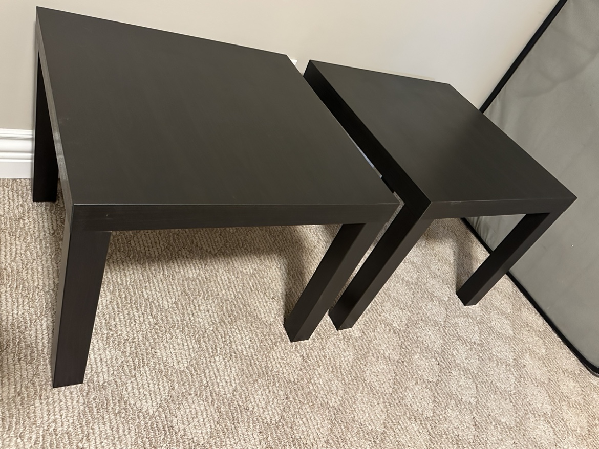 Pair of End Tables - photo 3