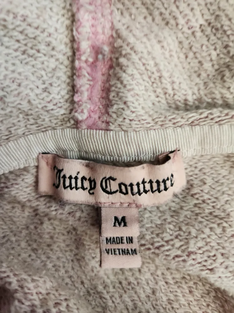 Juicy Couture Pink Zip Up Hoodie image indicator(4)