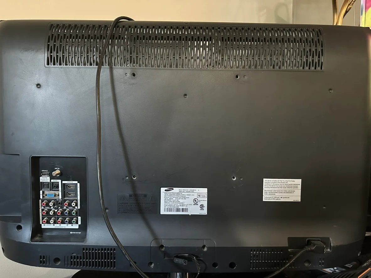 Samsung 32 inch TV image indicator(2)