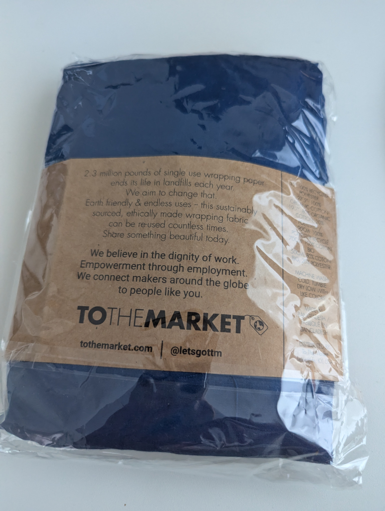 To the Market Reusable Gift Wrapping Cloths - photo 2