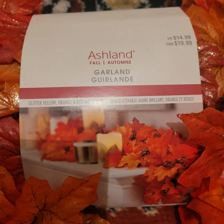 Ashland Fall Garland Halloween decorations brand new image indicator(2)