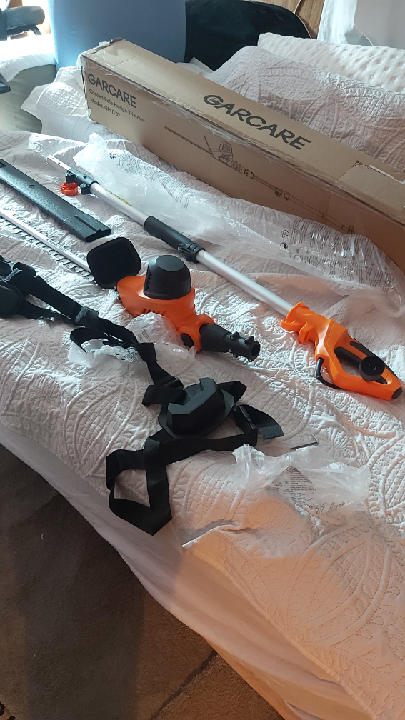 Hedge Trimmer GPHTO7-Set telescopic 10ft