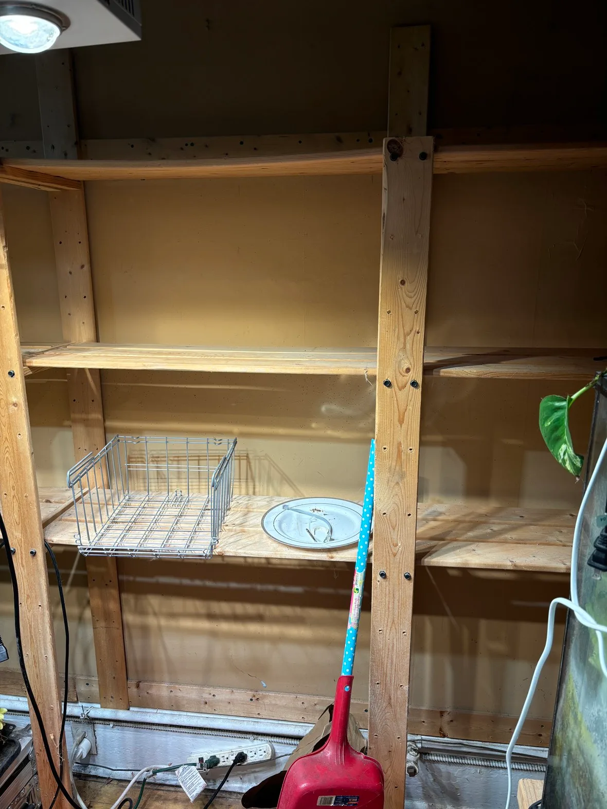 Heavy duty solid wood utility shelving MUST GO image indicator(4)
