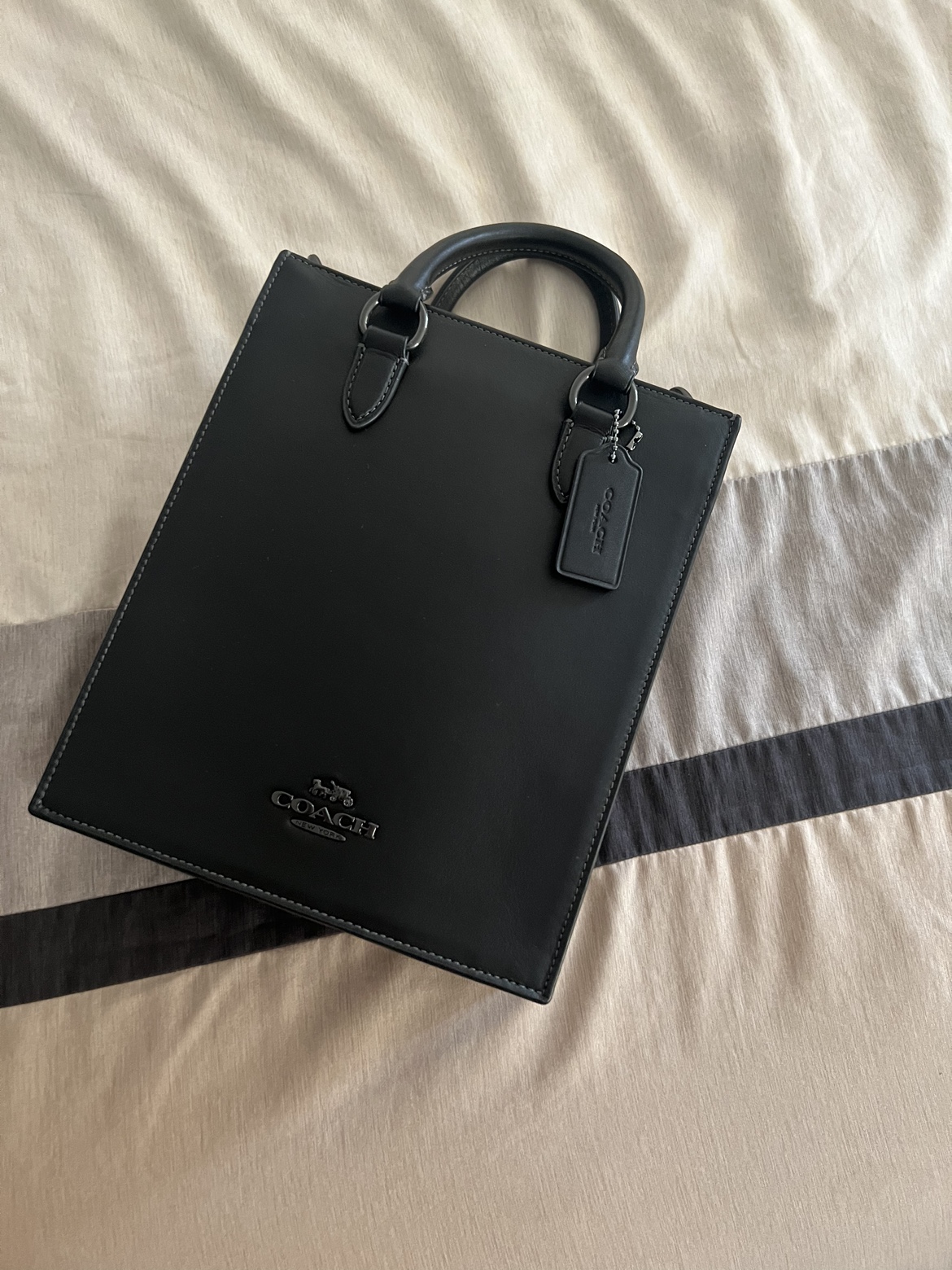 Coach Leather Tote Crossbody/Shoulder Bag