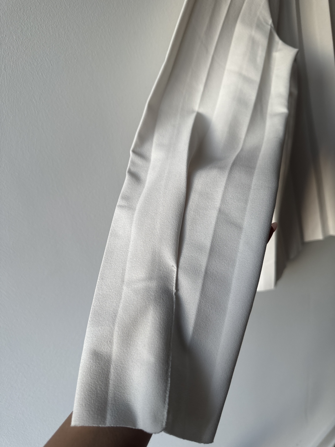 Oak + Fort White Pleated Blouse - photo 3