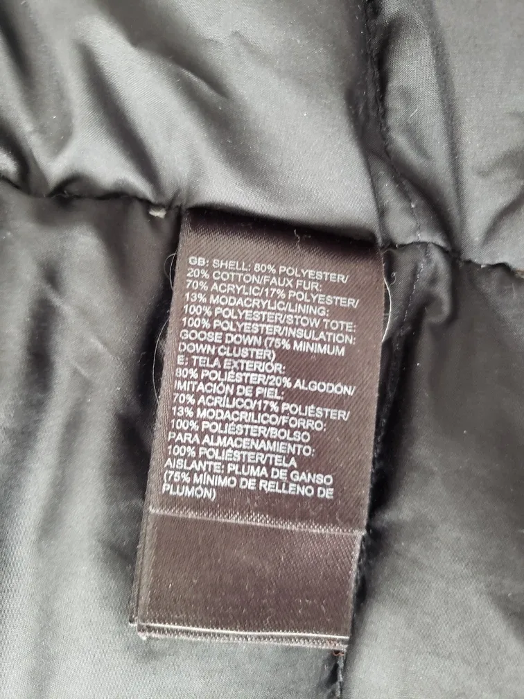 The North Face Women's Long Down Jacket (Black) image indicator(6)