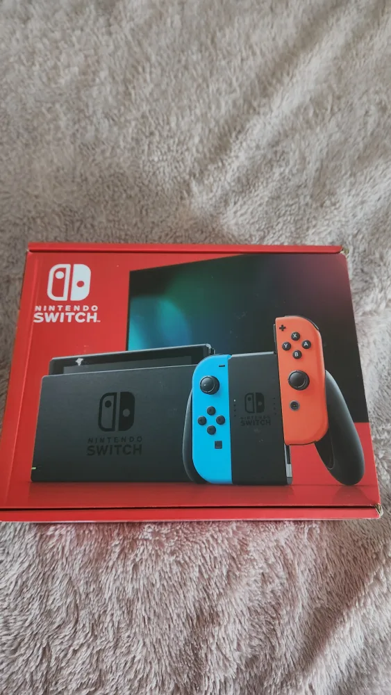 Nintendo Switch Console - Neon Blue and Red Joy-Cons