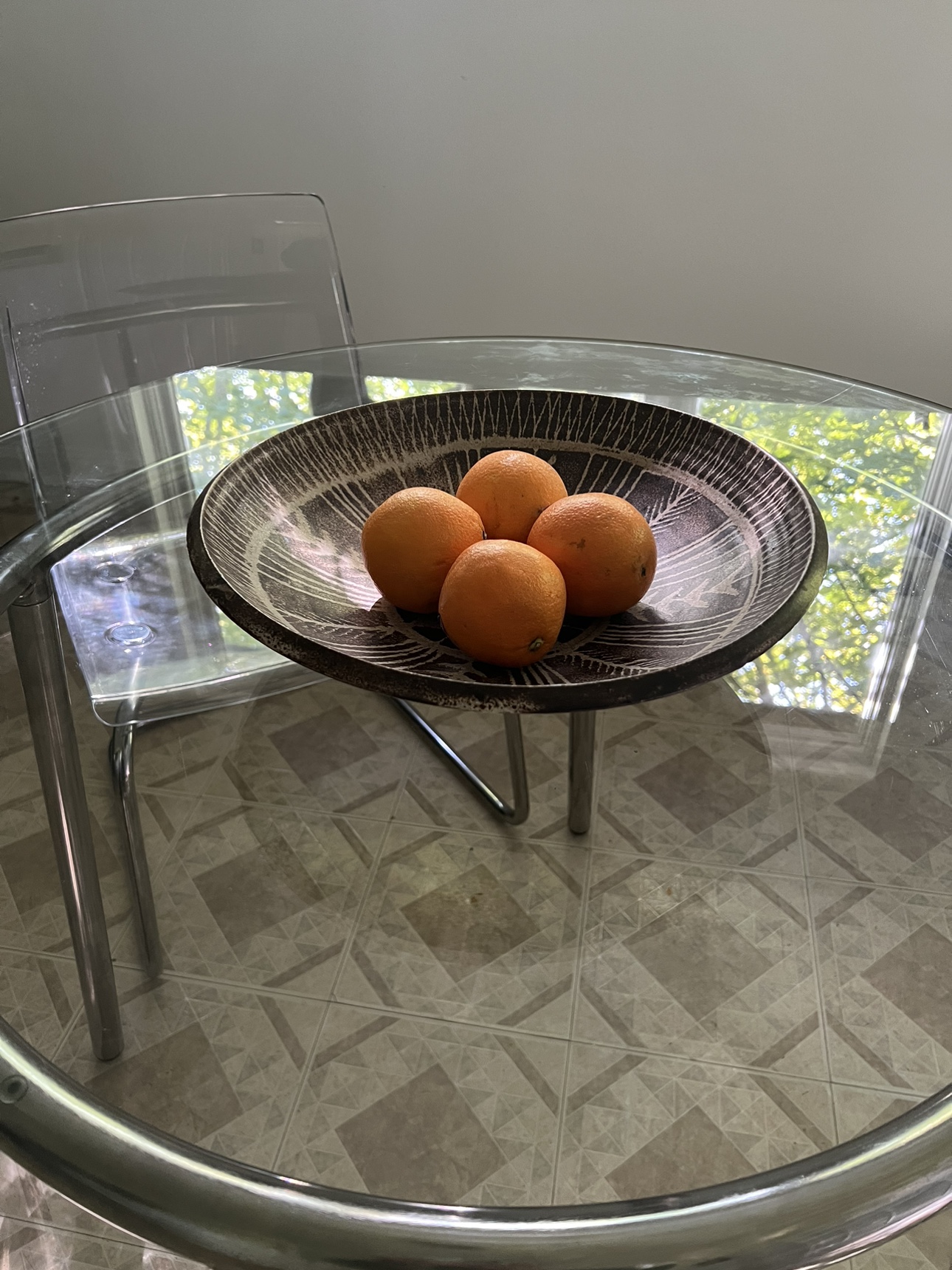 Glass Dining Table Set with Two Chairs - photo 3