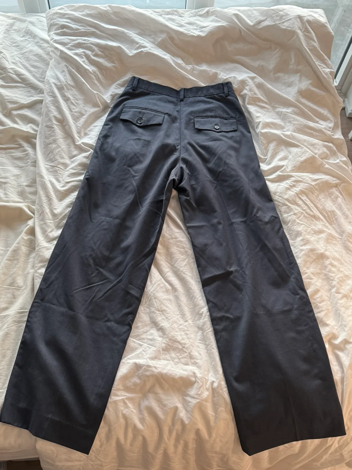 Grey Pleated Trousers image indicator(3)