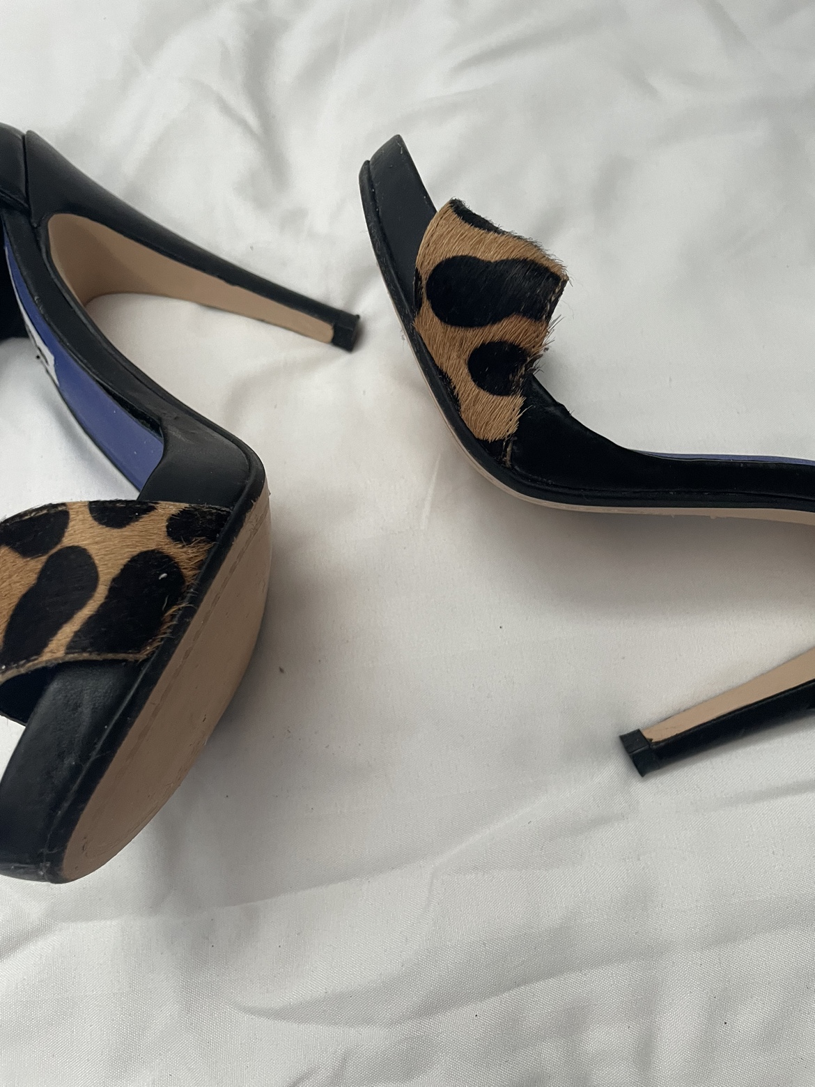 Dune leopard heels with purse - photo 4