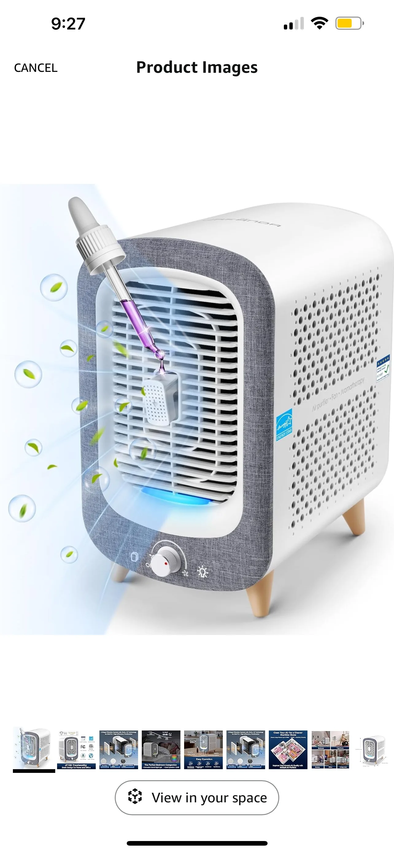 JAFANDA Air Purifier image indicator(4)