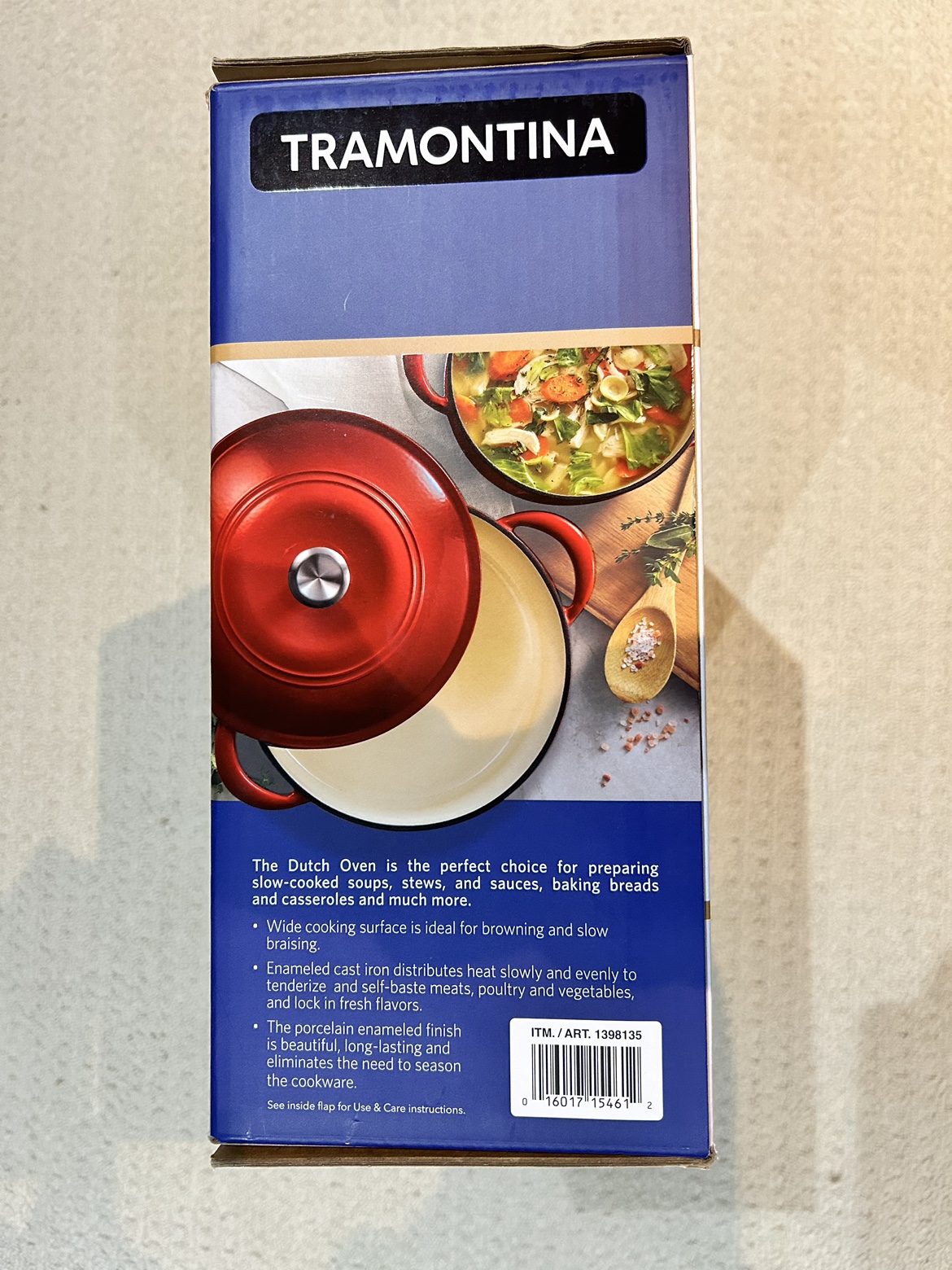 Tramontina Dutch Ovens Enameled Cast Iron - 2 Piece Red - photo 2