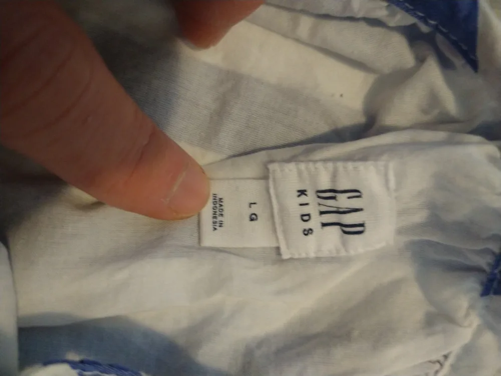 Classy Summer Girls Blue and White dress 👗 image indicator(3)