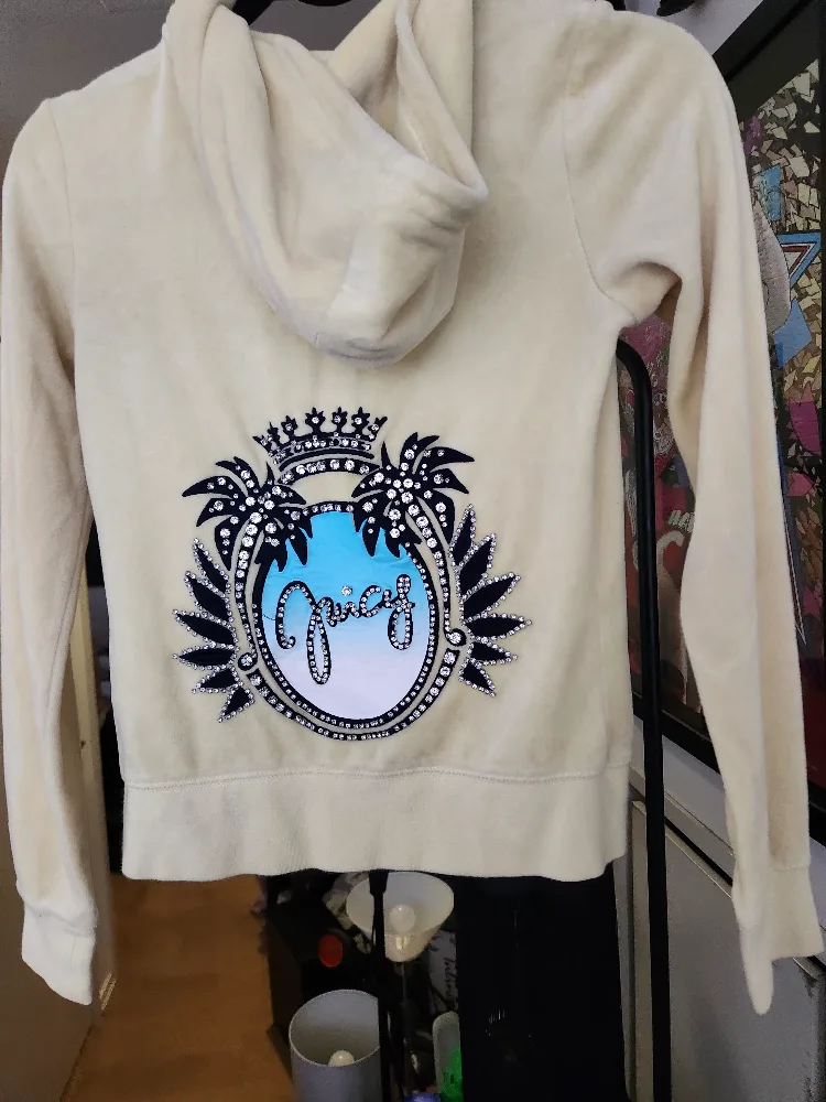 Juicy Couture Light Yellow Zip Up Hoodie image indicator(2)