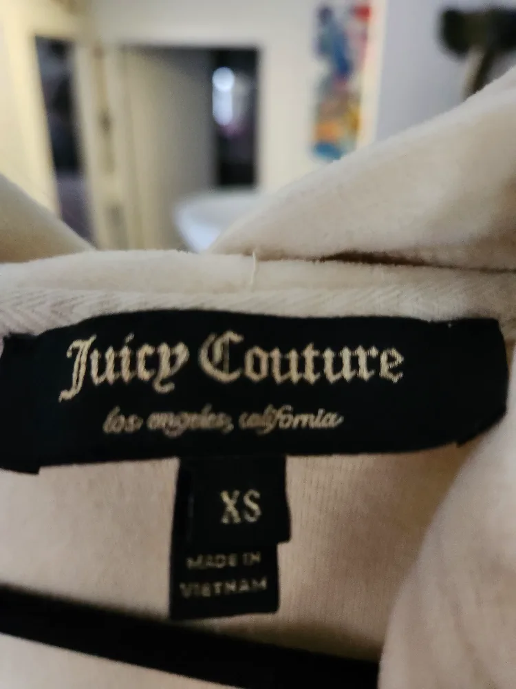 Juicy Couture Light Yellow Zip Up Hoodie image indicator(3)