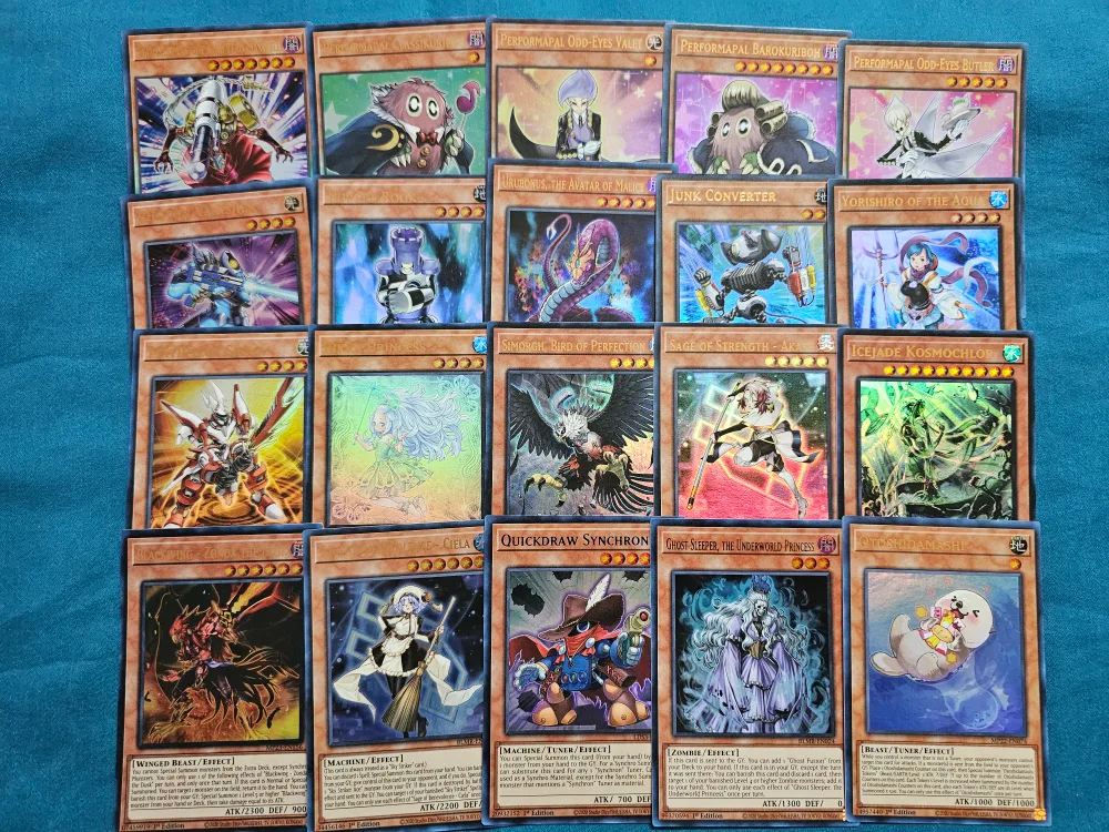 YUGIOH LOT#1- 440 CARDS FOR $20, OR LOT 1, 2 AND 3 FOR $40 image indicator(4)