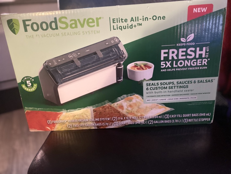 FoodSaver Elite All-in-One Liquid+ Vacuum Sealer