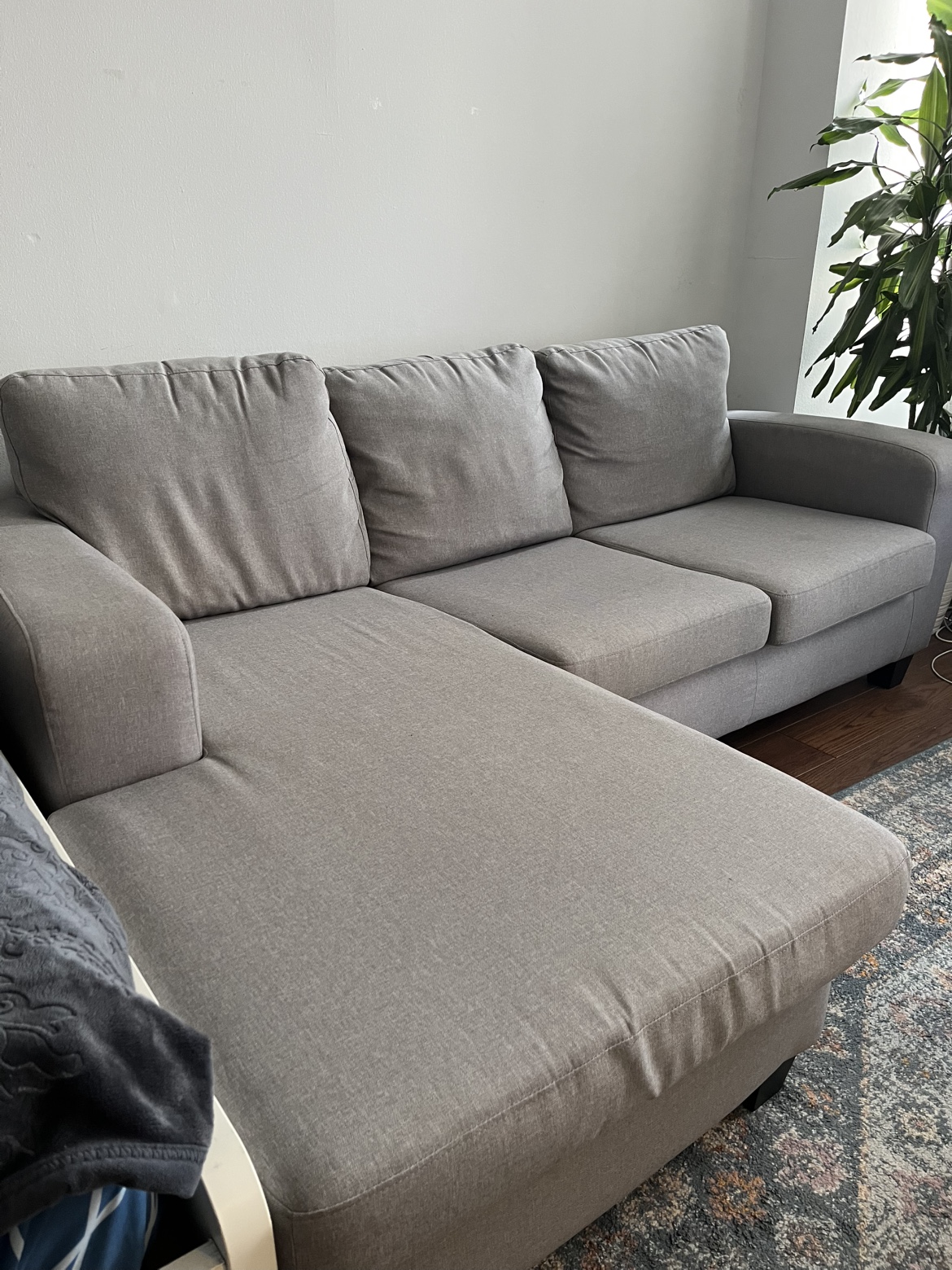 Grey Sectional Couch - photo 2